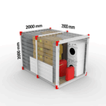 3m verhuurbox 12m3 6m2 selfstorage