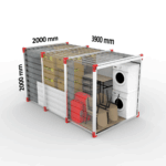 4m verhuurbox 16m3 8m2 - Afbeelding 2