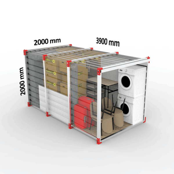 4m verhuurbox 16m3 8m2 selfstorage